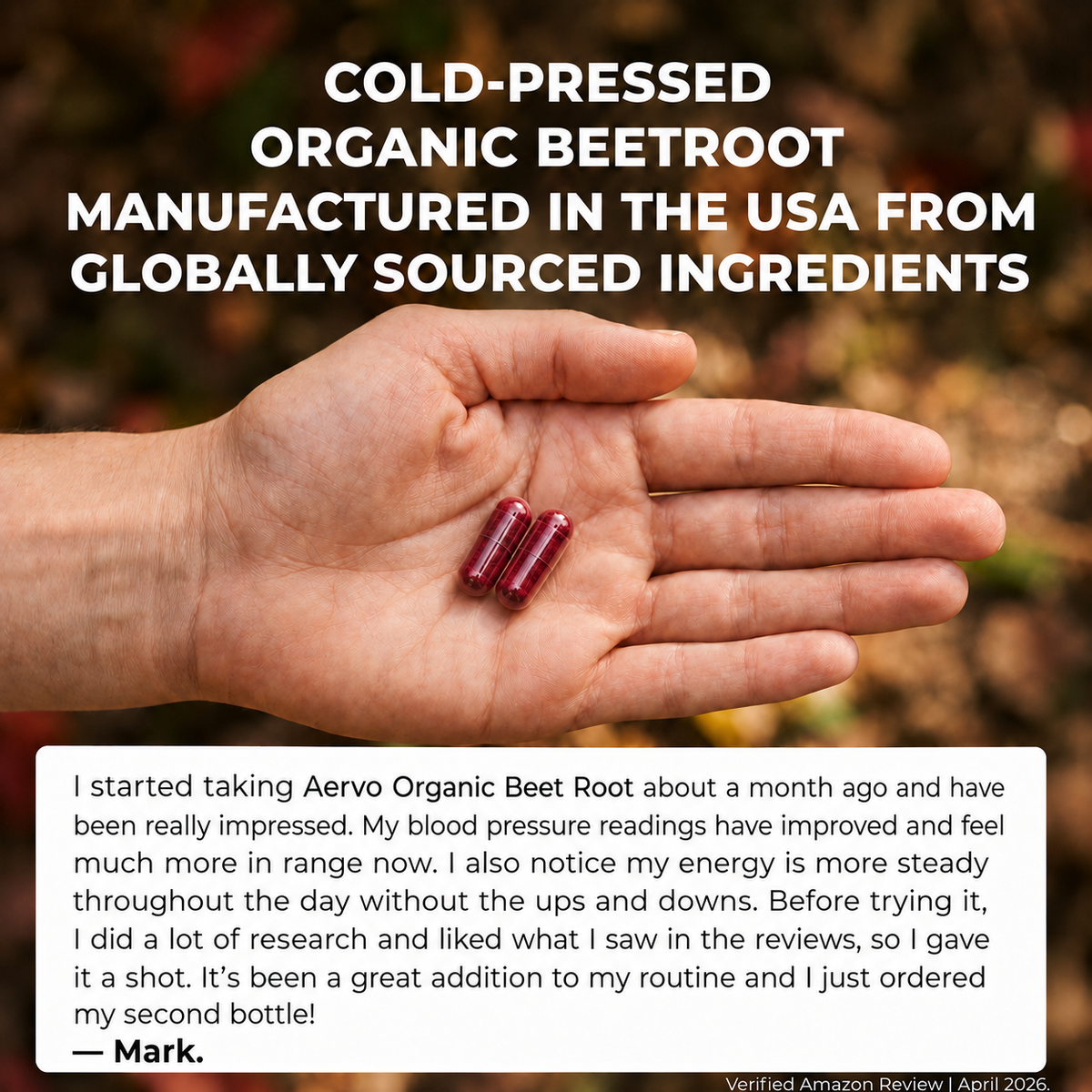 Organic Beet Root Capsules