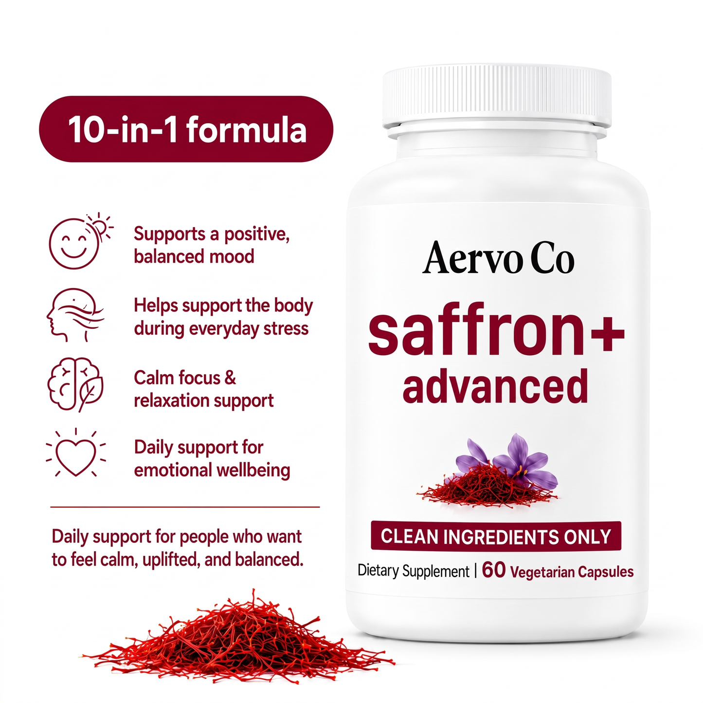 Aervo Saffron+ Advanced Complex